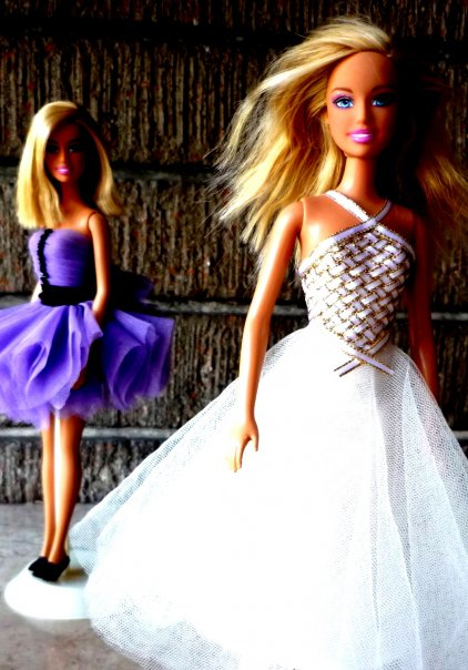 Dream Bride Barbie Inspired by an actual basketweave wedding gown I 
